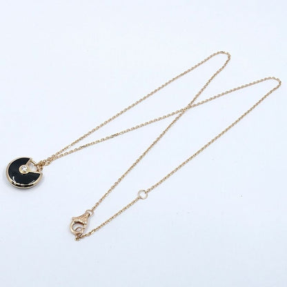 Cartier Necklace Amulet de Onyx Diamond PG