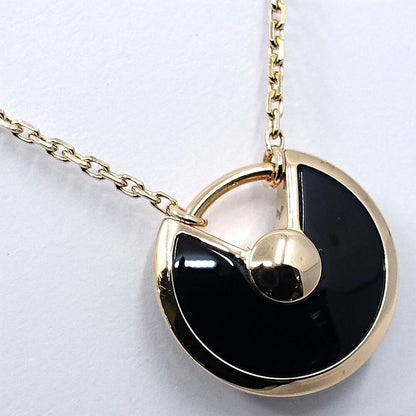 Cartier Necklace Amulet de Onyx Diamond PG
