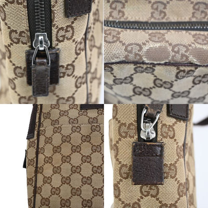 Gucci Shoulder Bag GG Canvas Leather