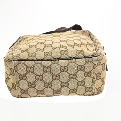 Gucci Shoulder Bag GG Canvas Leather