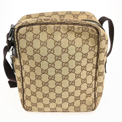 Gucci Shoulder Bag GG Canvas Leather