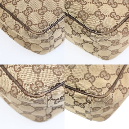 Gucci Shoulder Bag GG Canvas Leather
