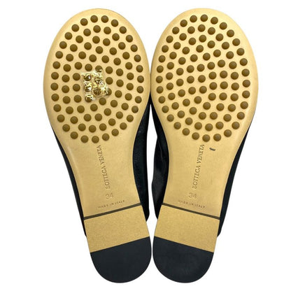 Bottega Veneta Sandals Mule Slippers Sock Nappa Leather Black