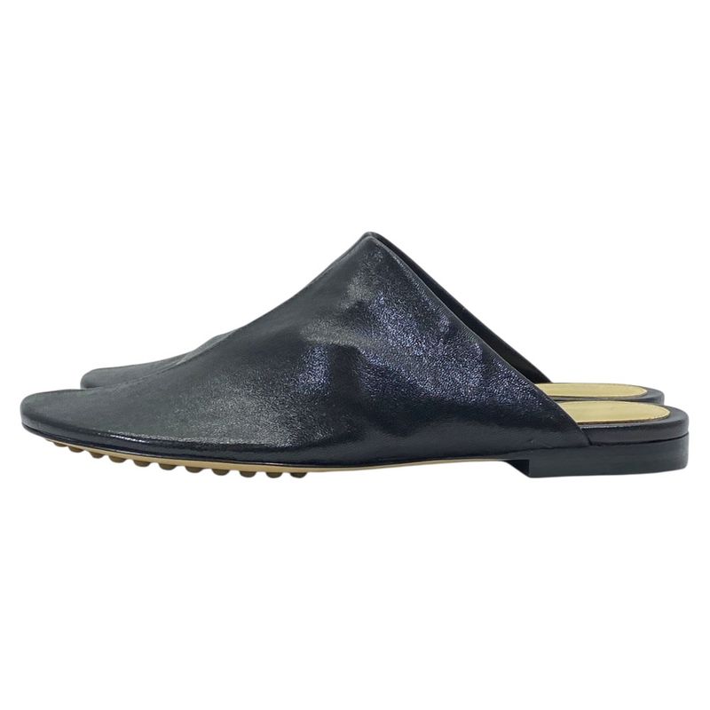 Bottega Veneta Sandals Mule Slippers Sock Nappa Leather Black