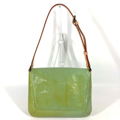 Louis Vuitton Shoulder Bag Thompson Street Monogram Vernis Canvas Baby Baby Blue