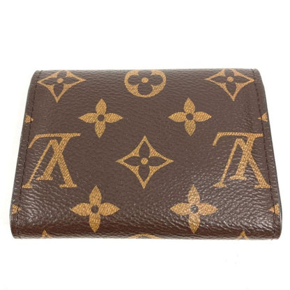 Louis Vuitton Bifold Wallet Porto Mone Rosali Monogram Canvas Fuchsia Fuchsia Brown