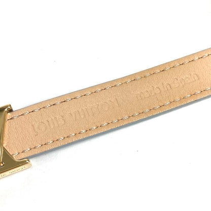 Louis Vuitton Bracelet LV Iconic Leather Light Blue