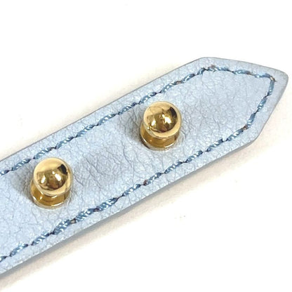 Louis Vuitton Bracelet LV Iconic Leather Light Blue