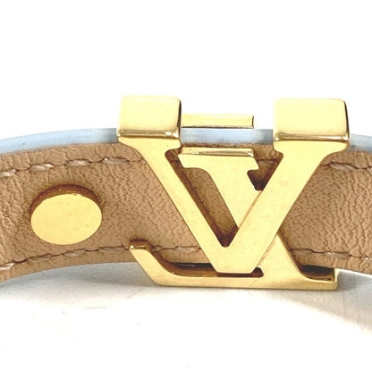 Louis Vuitton Bracelet LV Iconic Leather Light Blue