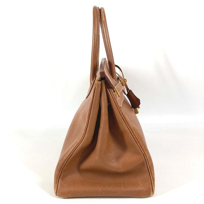 Hermes Handbag Birkin 35 Courchevel Gold