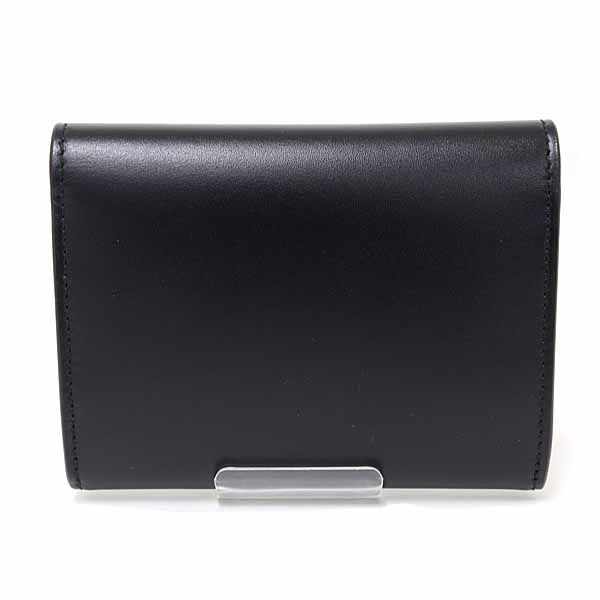 Cartier Wallet C de Cartier Mini Bifold Calfskin Black