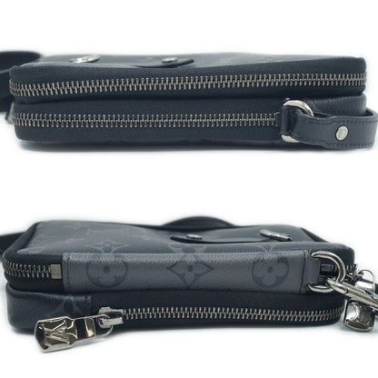 Louis Vuitton Monogram Double Phone Pouch Shoulder Bag