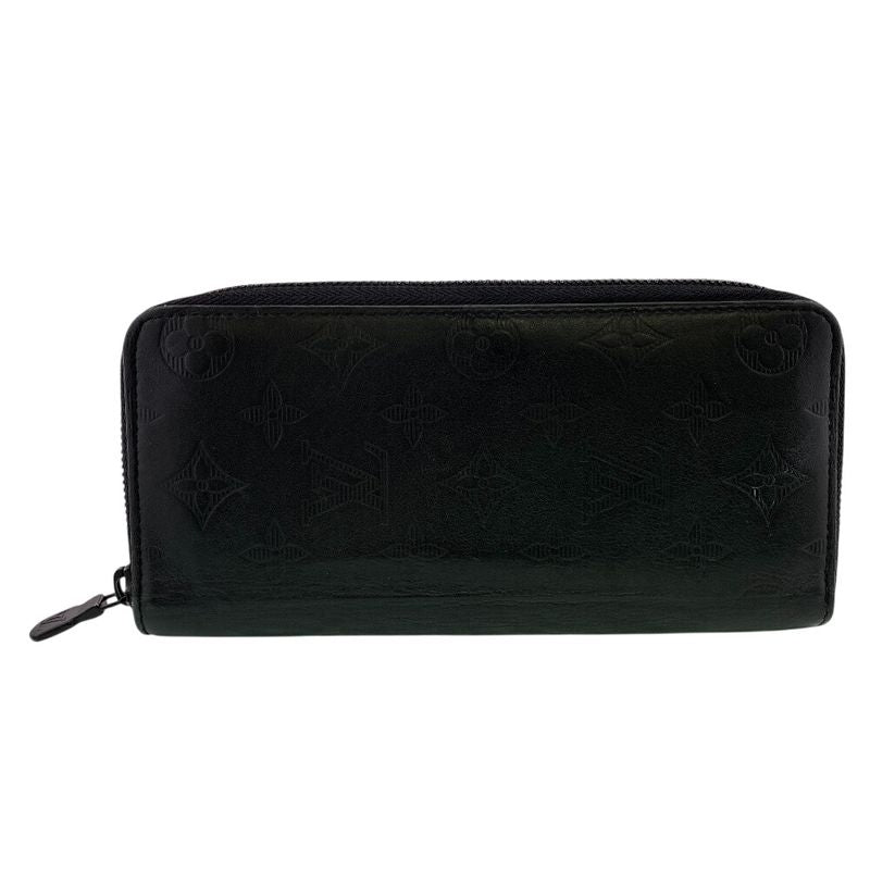 Louis Vuitton Zippy Wallet Vertical Monogram Shadow Leather