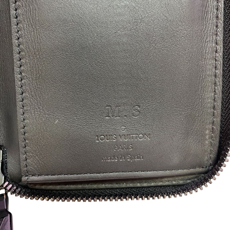 Louis Vuitton Zippy Wallet Vertical Monogram Shadow Leather