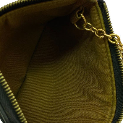 Celine Triomphe Coin Case Brown