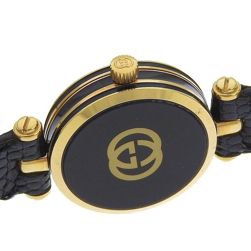 Gucci Sherry Gold Plated Stainless Steel Quartz Analog Display Watch