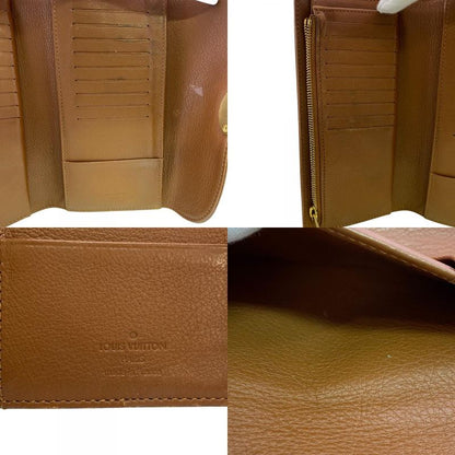 Louis Vuitton Portefeuille Amelia Monogram Mahina Leather Wallet