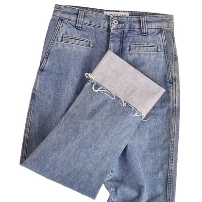 Loewe Pants Denim Cotton Indigo Bull