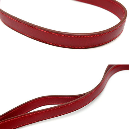 Hermes Shoulder Bag Rouge Garance