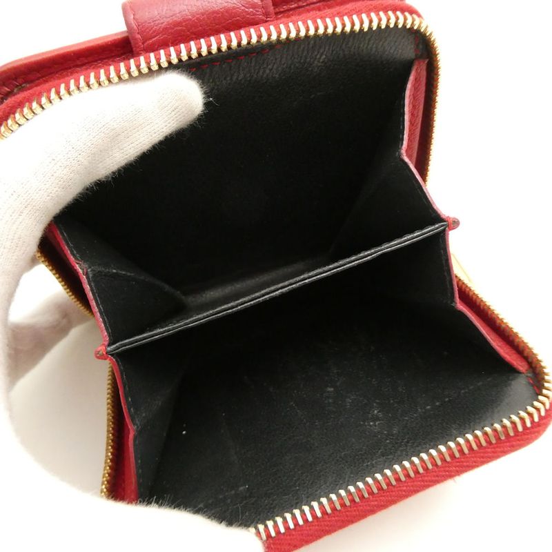 Saint Laurent Yves Bifold Wallet with Coin Purse