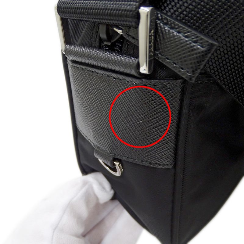 Prada Shoulder Bag Nylon Black