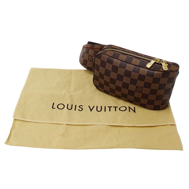 Louis Vuitton Damier Belt Bag Geronimos Brown Damier Ebene