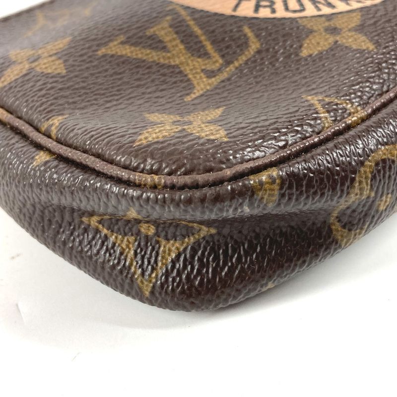 Louis Vuitton Handbag Mini Pochette T & B Monogram Canvas Brown