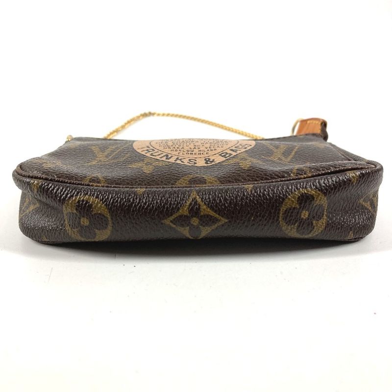 Louis Vuitton Handbag Mini Pochette T & B Monogram Canvas Brown