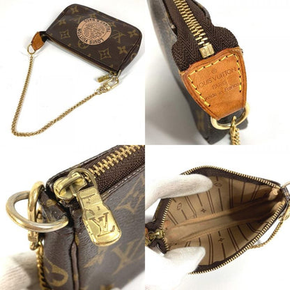 Louis Vuitton Handbag Mini Pochette T & B Monogram Canvas Brown