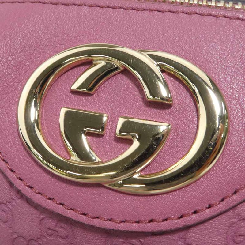 Gucci Pouch Micro Leather Pink