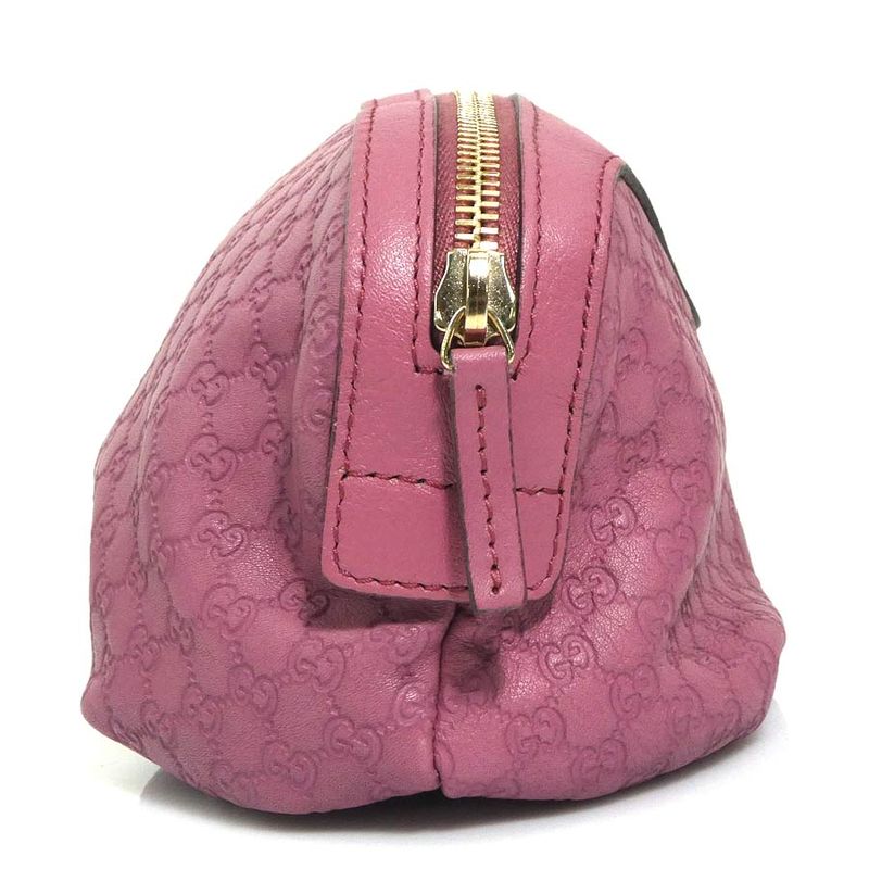 Gucci Pouch Micro Leather Pink