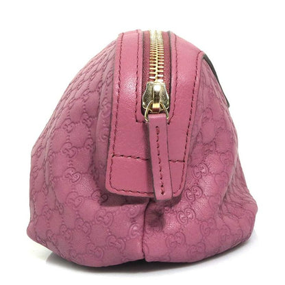 Gucci Pouch Micro Leather Pink