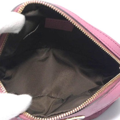 Gucci Pouch Micro Leather Pink