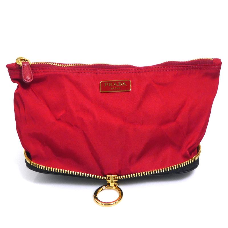 Prada Folding Pouch Leather