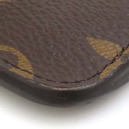 Louis Vuitton Card Case Coin Holder Romy Brown Light Blue