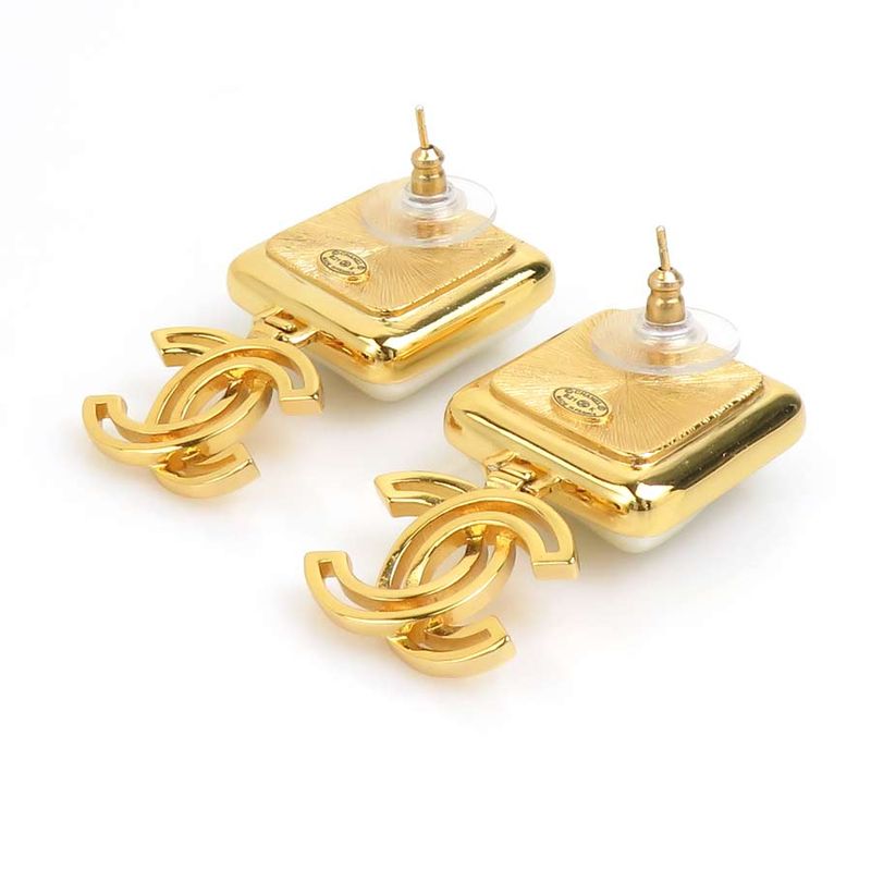 Chanel Earrings White Gold