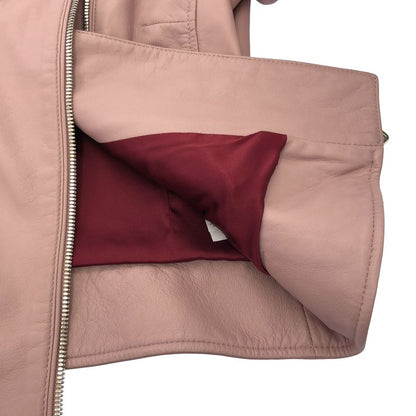 Dolce & Gabbana Lamb Double Leather Rider's Jacket