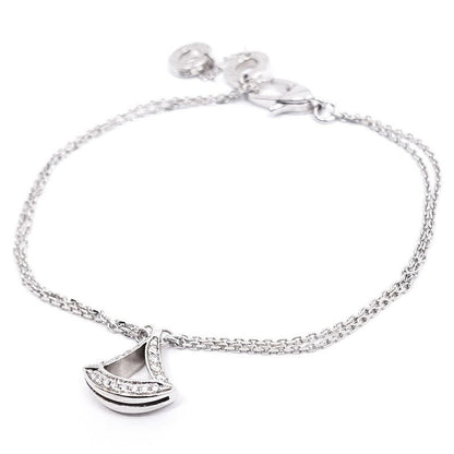 Bvlgari 18K White Gold Diva Dream Diamond Bracelet