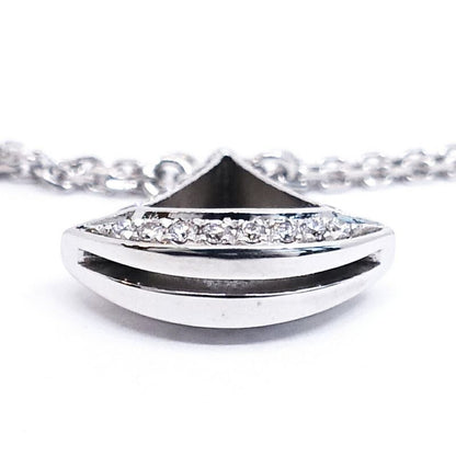Bvlgari 18K White Gold Diva Dream Diamond Bracelet