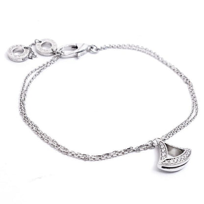 Bvlgari 18K White Gold Diva Dream Diamond Bracelet