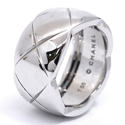 Chanel 18K White Gold Coco Crush Ring Large