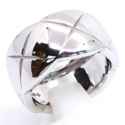 Chanel 18K White Gold Coco Crush Ring Large