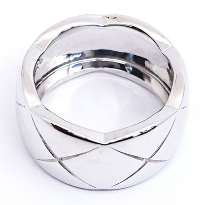 Chanel 18K White Gold Coco Crush Ring Large