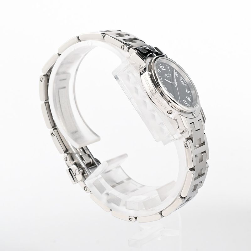 Hermes Watch Clipper Black