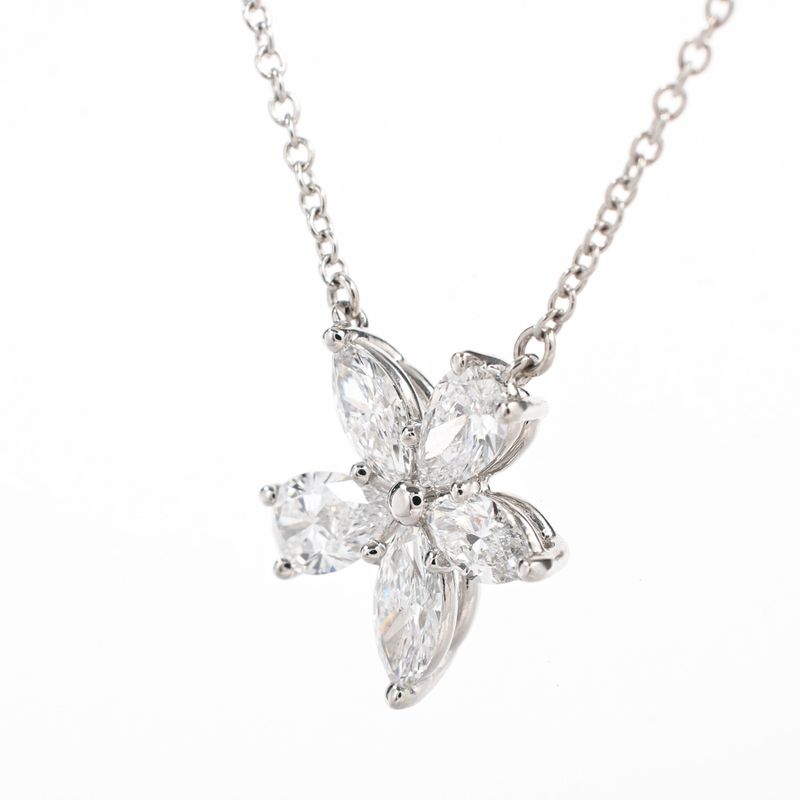Tiffany & Co Necklace Victoria Mixed Club Star