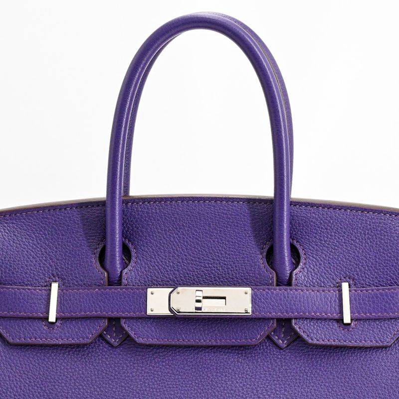 Hermes Handbag Birkin 30 Iris