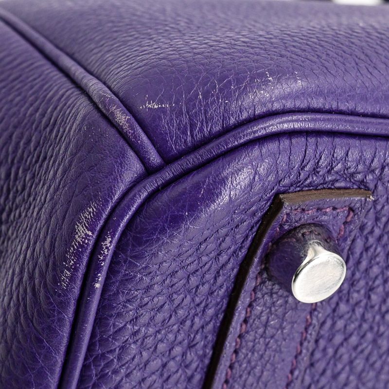 Hermes Handbag Birkin 30 Iris