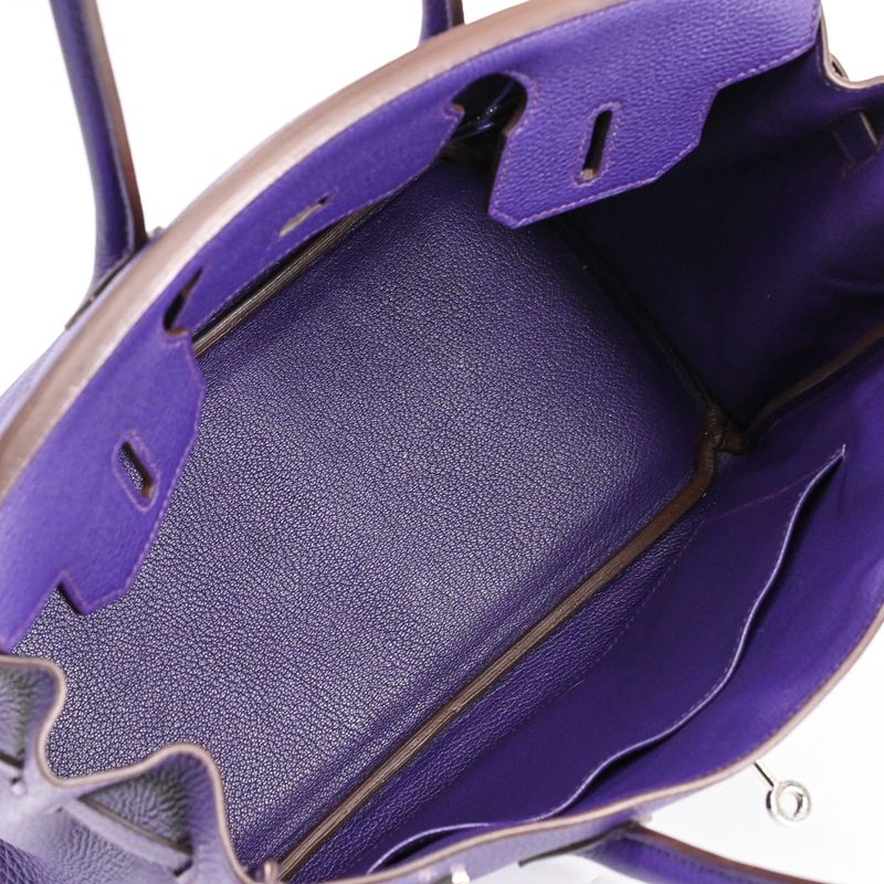 Hermes Handbag Birkin 30 Iris