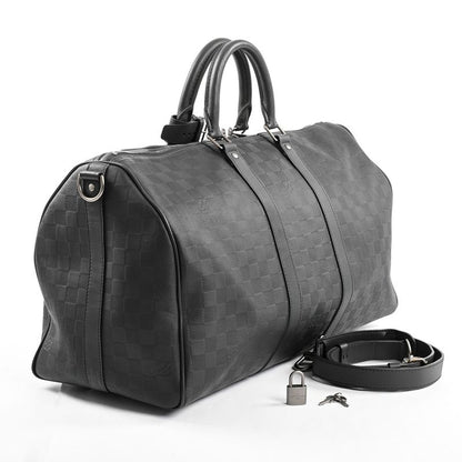 Louis Vuitton Boston Bag Keepall Bandouliere 45 Onyx