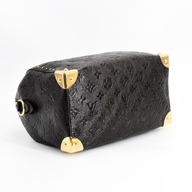 Louis Vuitton Handbag Speedy Trunk 25 Dark Brown Acajou